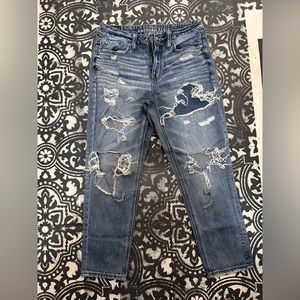 American Eagle Hi-Rise Tomgirl AE 4 X-Short